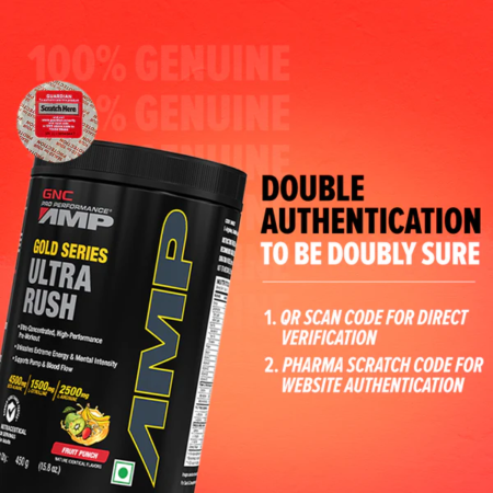 GNC AMP Gold Series Ultra Rush-30 SERVINGS