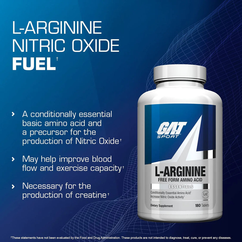 GAT Sports L-Arginine 180 Tablets