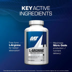 GAT Sports L-Arginine 180 Tablets
