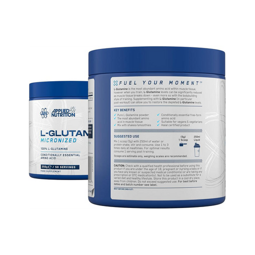 Applied Nutrition L-Glutamine 250g Powder
