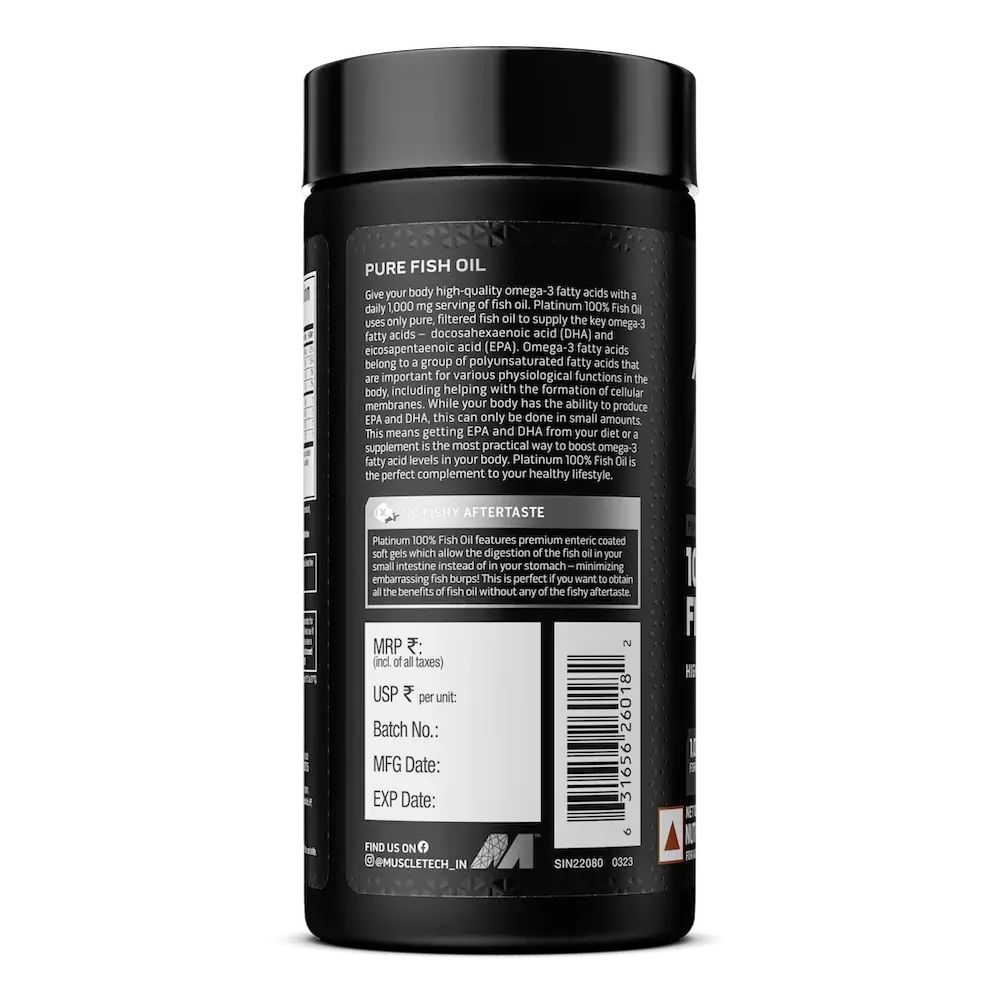 Muscletech™ Platinum 100% Omega 100 Fish Oil