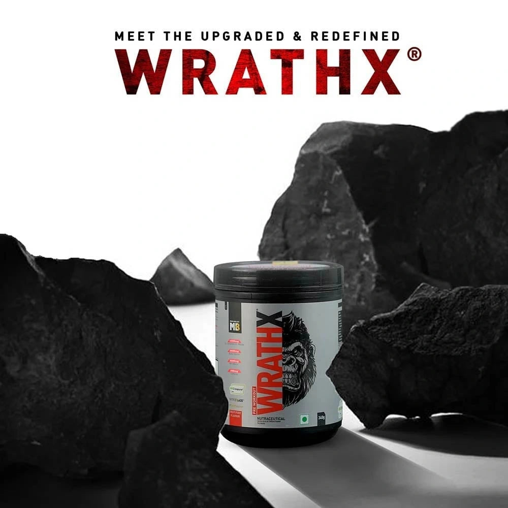 WrathX Pre Workout – Energy & Endurance Booster