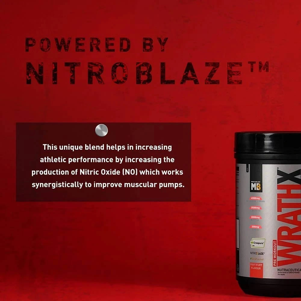 WrathX Pre Workout – Energy & Endurance Booster