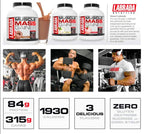 LABRAD Mass Gainer Chocolate 3kg for Weight Gain