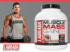 LABRAD Mass Gainer Chocolate 3kg for Weight Gain