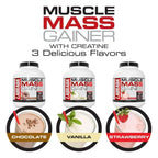 LABRAD Mass Gainer Chocolate 3kg for Weight Gain
