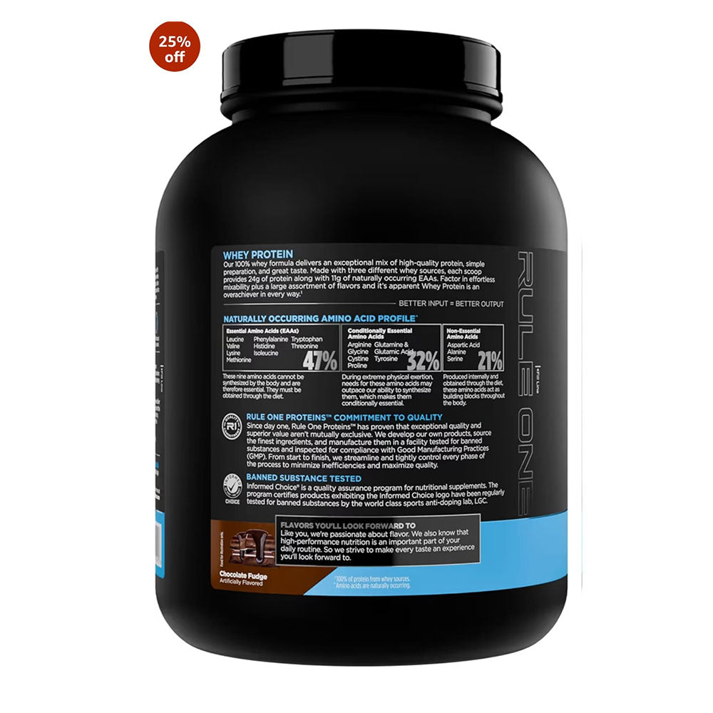 Rule1 Whey Blend 100% Whey Blend