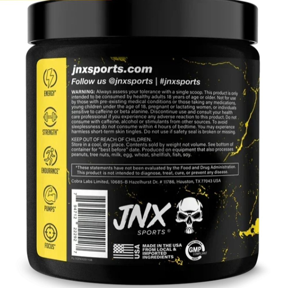 JNX Sports The Curse Pre-Workout