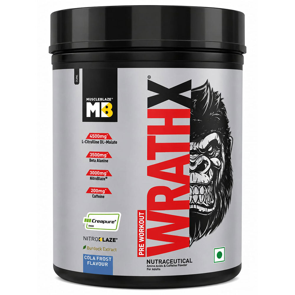 WrathX Pre Workout – Energy & Endurance Booster