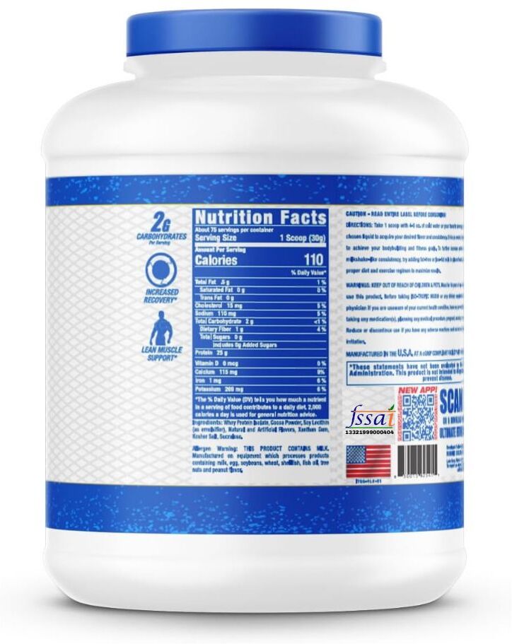 Ronnie Coleman Iso-Tropic Max Whey Isolate Protein 5lbs - German Chocolate Cake