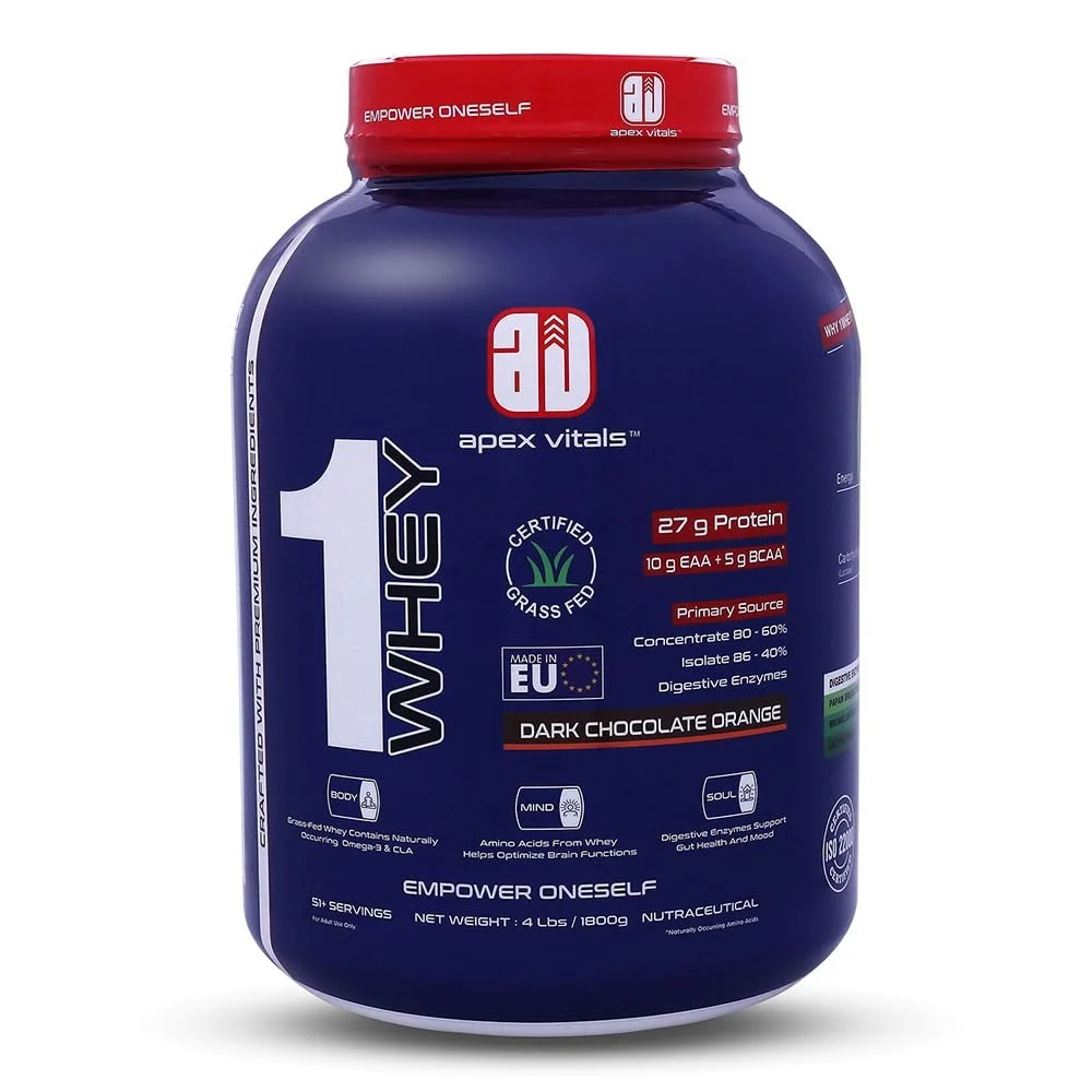 Apex Vitals whey protein 4lbs