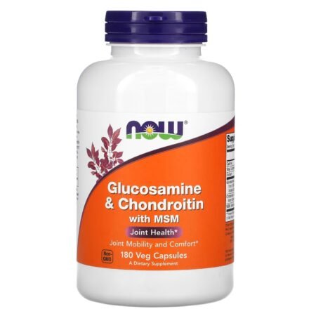 Now Glucosamine & Chondroitin with MSM