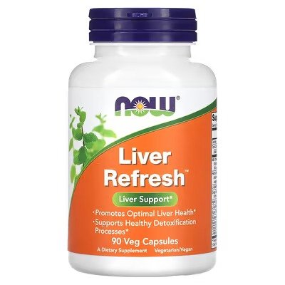 NOW Liver Refresh, 90 Veg Capsules